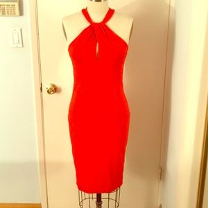 Felicity and Coco. Red/coral dress. Good quality.